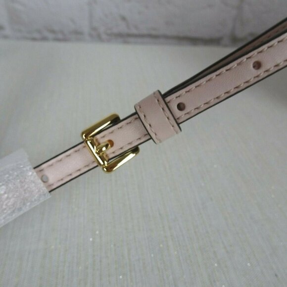 NWT Michael Kors Suri Small Crossbody Bucket Bag Powder Blush Pink Saffiano - Picture 13 of 15